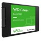 Твердотельный накопитель Western Digital Green SSD 2,5” SATA 480Gb, WDS480G3G0A, 1 year (незначительное повреждение коробки)