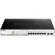 Коммутатор/ DGS-1210-10MP/FL Managed L2 Switch 8x1000Base-T PoE, 2x1000Base-X SFP, PoE Budget 130W, Surge 6KV, CLI