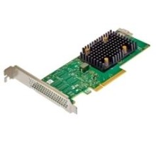 Контроллер Broadcom Controller 9500-8i SGL (05-50077-03) (PCIe v4 x8 LP) Tri-Mode SAS/SATA/NVMe 12G HBA, 8port(1*int SFF8654), 3808 IOC, RTL, 1 year
