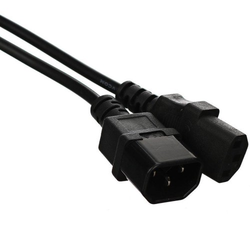 Кабель/ Кабель монитор - компьютер 220V (UPS -> устройство) <VDE> 3G*0.5mm2 VCOM <CE001-CU0.5-1.8>, 1.8м Кабель/ Кабель монитор - компьютер 220V (UPS -> устройство) <VDE> 3G*0.5mm2 VCOM <CE001-CU0.5-1.8>, 1.8м
