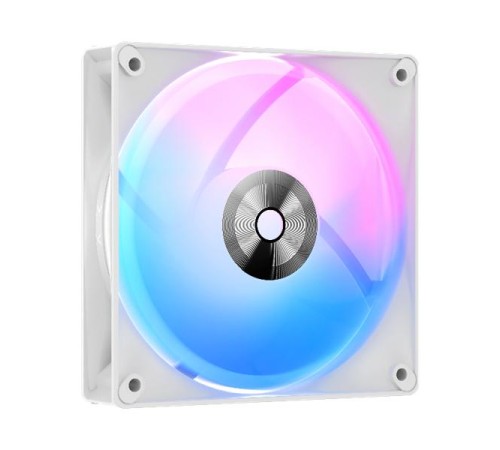 Кулер для процессора Ocypus Delta A40 WH ARGB, 120mm ARGB FAN, Top Panel, 4 HEAT PIPES, 4-PIN PWM, 500-2000 RPM, 29DBA, HYDRO BEARING, LGA115X/1200/1700/18XX, AM4/AM5