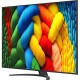 Телевизор ЖК 75'' LG/ 75", Ultra HD, Nano Color, Smart TV, WebOS, Wi-Fi, DVB-T2/C/S2, MR, 60Hz Native, 2.0ch (20W), 2 HDMI, 2 USB, 1 Pole, Charcoal Black, 2025