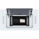 ВЫТЯЖКА HOMSair CROСUS PUSH 52 Glass White/ полновстраиваемая, кнопочное управление, 3 скорости, 850 м3/ч, до 30 м2, 53 дБ, угольный фильтр CF02X - 2 шт, ШхВхД: 518х191х290 мм, белый цвет