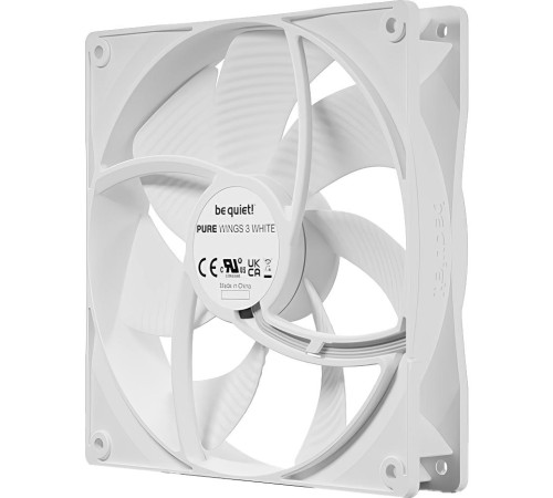 Кулер для корпуса/ Case Cooler be quiet! PURE WINGS 3 140mm PWM White (140x140x25mm, 4-pin PWM, 57.4CFM, 21.9dBA, 1200RPM, White) Кулер для корпуса/ Case Cooler be quiet! PURE WINGS 3 140mm PWM White (140x140x25mm, 4-pin PWM, 57.4CFM, 21.9dBA, 1200RPM, White)