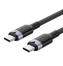 Кабель Vention USB 2.0 CM/CM - 2м. Чёрный 5А PD240W, шт.