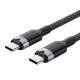 Кабель Vention USB 2.0 CM/CM - 2м. Чёрный 5А PD240W, шт.