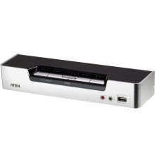 Переключатель, электрон., KVM+Audio+USB 2.0,  1 user USB+HDMI =>  4 cpu USB+HDMI, соШнур. USB 2х1.8м., настол., исп.стандарт, без OSD, некаскад./ATEN./ CUBIQ 4 PORT HDMI KVMP SWITCH W/1.8M