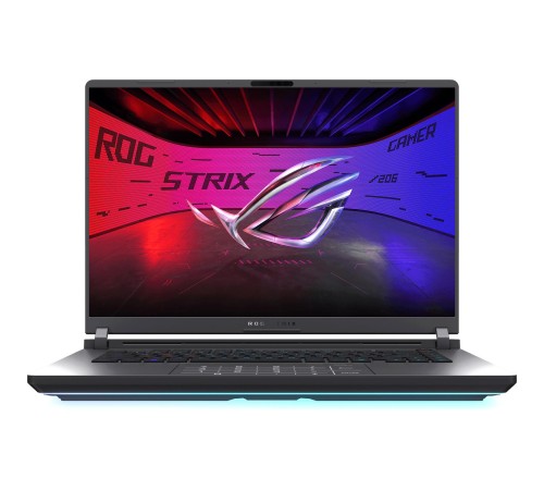 Ноутбук/ ASUS ROG Strix G16 G615LR-S5162 16"(2560x1600 (матовый, 240Hz) IPS)/Intel Core Ultra 7 255HX(2.4Ghz)/16384Mb/1024PCISSDGb/noDVD/Ext:NVIDIA GeForce RTX 5070 Ti(12288Mb)/Cam/BT/WiFi/90WHr/war 1y/2.65kg/Eclipse Gray/DOS