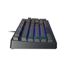 Клавиатура проводная Dareu EK1280s Black (черный), подсветка Rainbow, D-свитчи Red (linear), раскладка клавиатуры ENG/RUS (Вскрытая упаковка)