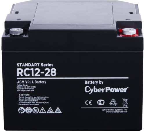 Аккумуляторная батарея SS CyberPower RC 12-28 / 12 В 28 Ач Аккумуляторная батарея SS CyberPower RC 12-28 / 12 В 28 Ач