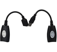 Адаптер-удлинитель/ Адаптер-удлинитель USB-AMAF/RJ45, по витой паре до 45m , VCOM <CU824>