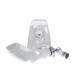 Мясорубка Bosch/ 500/1600Вт, комплект: 2 диска, кебаб, колбаски, цвет: белый/серый фронт