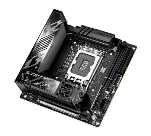 Материнская плата ASUS ROG STRIX Z890-I GAMING WIFI, LGA1851, Z890, 2*DDR5, 2*SATA, 2*M.2, 4*USB 3.2, 2*USB 2.0, Type-C, 1*PCIx16, HDMI, mITX; 90MB1IC0-M0EAY1
