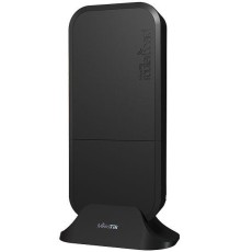 Точка доступа MikroTik wAP ac with 4 cores x 710MHz CPU, 128MB RAM, 2x Gbit LAN, built-in 2.4Ghz 802.11b/g/n Dual Chain wireless, built-in 5GHz 802.11an/ac Dual Chain wireless, RouterOS L4, black outdoor enclosure,