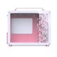 Корпус без блока питания/ Case JONSBO Z20, Mini-Tower, TG, no fan, 1xUSB-A 3.2 + 1xUSB-C 3.2, mATX, mITX Pink/White