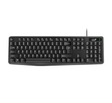 Клавиатура Genius KB-117,RU,USB,Black,1,8 м (Мятая упаковка)
