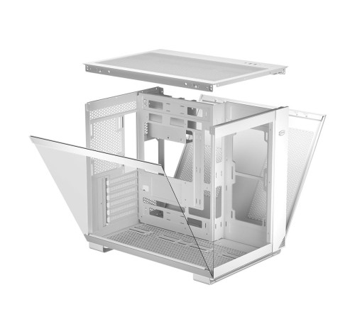 Корпус без блока питания/ Case PCCooler C3 T500 WH, Midi-Tower, TG, no fans, 1xUSB-C 3.1 + 2xUSB-A 3.0, ATX, mATX, mITX White Корпус без блока питания/ Case PCCooler C3 T500 WH, Midi-Tower, TG, no fans, 1xUSB-C 3.1 + 2xUSB-A 3.0, ATX, mATX, mITX White