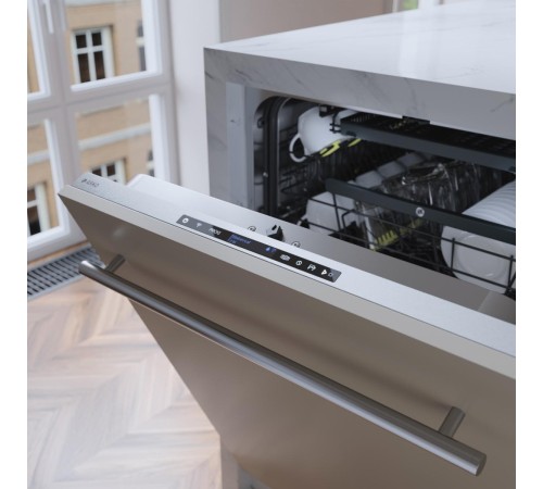 Встраиваемая посудомоечная машина ASKO/ Арт. 746026 ; ПРОМО ; Встраиваемая посудомоечная машина ASKO, 60 см, слайдер, 14 комплектов, 3 уровня загрузки, 8 программ, Status Light, Aqua Safe, сушка Turbo Combi Drying, авто. открывание двери, энергоэффективно