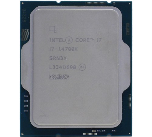 Процессор/ CPU LGA1700 Intel Core i7-14700K (Raptor lake, 20C/28T, 3.4/5.5GHz, 33MB, 253W, UHD Graphics 770) OEM