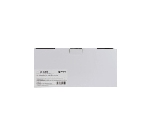 Картридж, черный, 12 500 страниц, для HP моделей Color LJ M553DN/M577DN (аналог CF360X), FP-CF360X