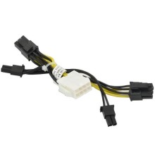 Кабель Supermicro CBL-PWEX-1040 PWYCB,GPU,2x4M/CPU to two (2x3F+2x1F)/PCIe,P4.2, 5CM,16/20AW