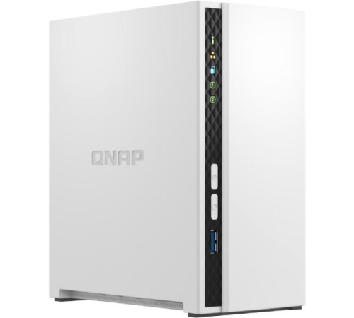 Сетевое хранилище без дисков/ SMB QNAP TS-233 NAS 2 HDD trays. ARM 4-core Cortex-A55 2.0GHz, ram 2 GB (max), 1x1GbE, 2xUSB 2.0 port,1xUSB 3.2 Gen 1 Сетевое хранилище без дисков/ SMB QNAP TS-233 NAS 2 HDD trays. ARM 4-core Cortex-A55 2.0GHz, ram 2 GB (max), 1x1GbE, 2xUSB 2.0 port,1xUSB 3.2 Gen 1