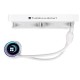 Водяное охлаждение для процессора/ Water Cooling System Thermalright Frozen Notte 240 White Argb V2 (240mm, White, ARGB/ Fans: 2x120mm, 72.37CFM, 27.7dBA, 2000RPM/ Pump height 54mm, 28dBA, 5300RPM, Rad thickness 27mm/ S: 1200, 1700, 1851, 2011, 2066, 115X