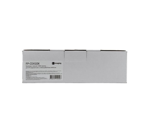 Картридж F+ imaging, черный, 4 000 страниц, для HP моделей Color LJ M351a/M375nw/ M451nw (аналог CE410X), FP-CE410X