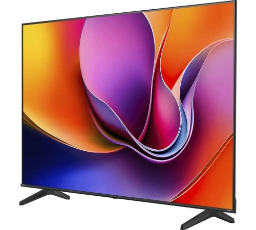 Телевизор ЖК 55'' Hisense/ 55", Ultra HD, VA, Smart TV (ОС VIDAA U8.5), Wi-Fi, DVB-T2/C/S2, 2х7W, CI+(1.4), 3хHDMI, 2хUSB, Works with Alexa, Alexa Built-in, VIDAA Voice, Yandex, Black, 2025