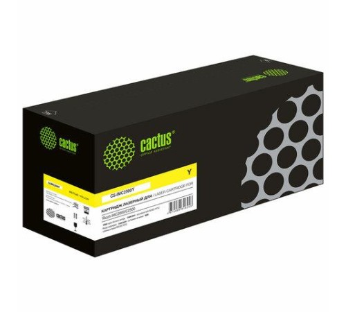 -/ Картридж лазерный Cactus CS-IMC2500Y Yellow (10500стр.) для Ricoh  IMC2000/C2500