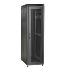 Шкаф сетевой 19" LINEA N 42U 600х600 мм перфорированная передняя дверь черный