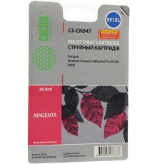 -/ Картридж струйный Cactus CS-CN047 №951XL пурпурный (26мл) для HP DJ Pro 8100/8600