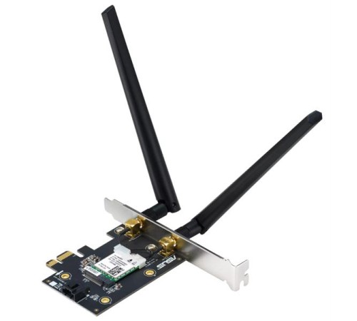 адаптер ASUS PCE-AXE5400 // AXE5400 // 2402 + 574Mbps, PCI-E Adapter, 2 antenna