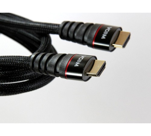 Кабель/ Кабель HDMI 19M/M ver. 2.0 черные коннекторы, 1.8m VCOM <CG526S-B-1.8M> Blister