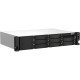 Сетевое хранилище без дисков/ SMB QNAP TS-873AeU-4G NAS 8x3.5/2.5 SATA/SSD trays, 2 x M2 PCIe, 2x 2.5 GbE, 2U rackmount, 1 PSU. AMD Ryzen V1500B 4-core/8-thread 2.2 GHz processor, 4 GB DDR4 RAM (1*4 GB) up to 64GB (2*32 GB). W/o rail kit RAIL-B02