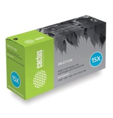 -/ Картридж лазерный Cactus CS-C7115XS C7115X черный (3500стр.) для HP LJ 1200/1220/3300/3380