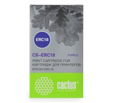 -/ Картридж матричный Cactus CS-ERC18 фиолетовый для Epson ERC 18/ER4615-R