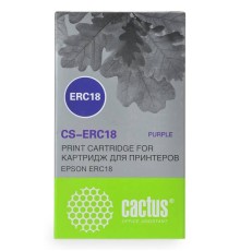-/ Картридж матричный Cactus CS-ERC18 фиолетовый для Epson ERC 18/ER4615-R