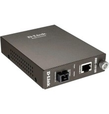 Конвертор/ 1000Base-T to 1000Base-LX (up to 15 km, SC) Single Fiber Bi-Direction Media Converter