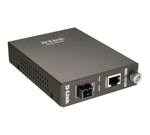 Конвертор/ 1000Base-T to 1000Base-LX (up to 15 km, SC) Single Fiber Bi-Direction Media Converter
