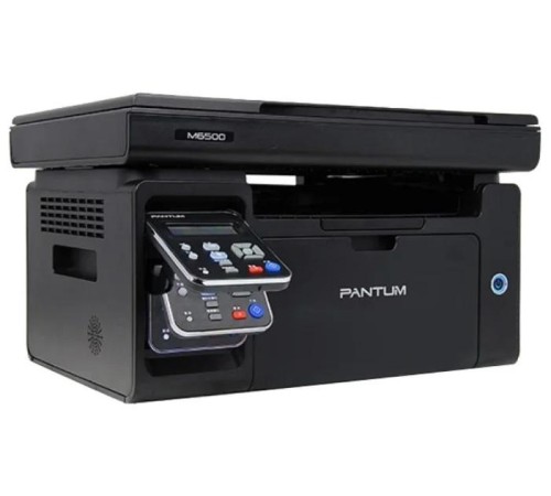 мфу Pantum M6500, P/C/S, Mono laser, А4, 22 ppm (max 20000 p/mon), 600 MHz, 1200x1200 dpi, 128 MB RAM, paper tray 150 pages, USB, start. cartridge 1600 pages (black) (незначительное повреждение коробки)