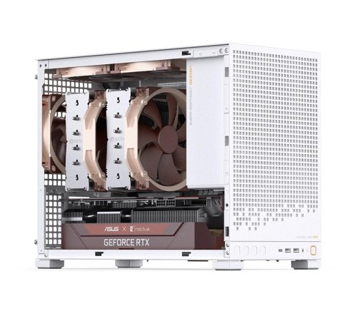 Корпус без блока питания/ Case JONSBO D32 PRO, Mini-Tower, TG, no fan, 2xUSB-A 3.2 + 1xUSB-C 3.2, mATX, mDTX, mITX White Корпус без блока питания/ Case JONSBO D32 PRO, Mini-Tower, TG, no fan, 2xUSB-A 3.2 + 1xUSB-C 3.2, mATX, mDTX, mITX White