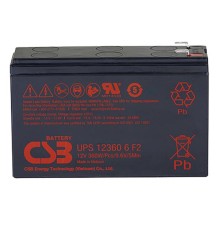 АКБ CSB Аккумуляторная батарея для ИБП 12360 6 (12V/7.5Ah)