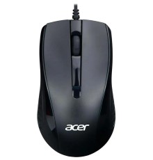 Мышь компьютерная/ Проводная мышь Acer OMW136 оптическая (1200dpi) USB (2but) black