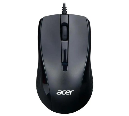Мышь компьютерная/ Проводная мышь Acer OMW136 оптическая (1200dpi) USB (2but) black Мышь компьютерная/ Проводная мышь Acer OMW136 оптическая (1200dpi) USB (2but) black