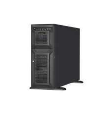 Серверный корпус/ 4U, ATX /E-ATX, Tower,8x3.5" hs +3x5.25'' int + 1x3.5''  SAS/SATA, 12Gbps Backplane (for 3.5"" HDD) including Rear Fan Module Kit*2, and converter cables for GPU AOC PWR ; 2000W CPRS(1+1) (power cord not included)