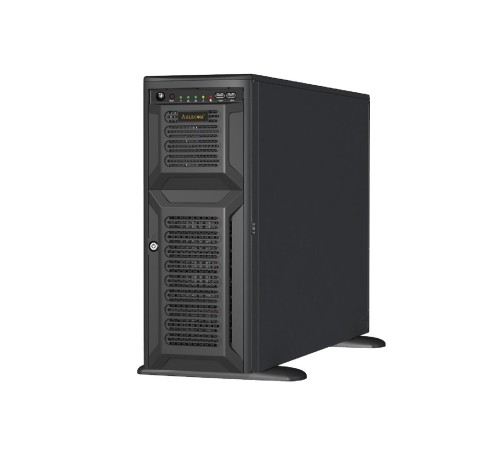 Серверный корпус/ 4U, ATX /E-ATX, Tower,8x3.5" hs +3x5.25'' int + 1x3.5''  SAS/SATA, 12Gbps Backplane (for 3.5"" HDD) including Rear Fan Module Kit*2, and converter cables for GPU AOC PWR ; 2000W CPRS(1+1) (power cord not included)
