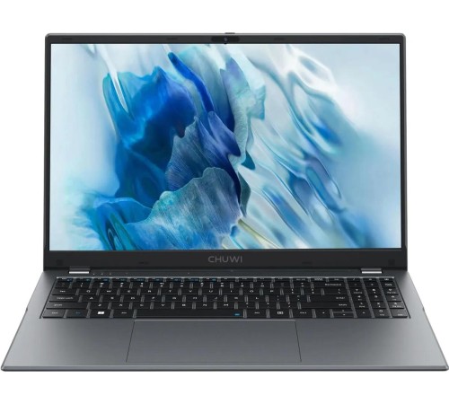 Ноутбук/ CHUWI GemiBook Plus 15.6"(1920x1080 (матовый) IPS)/Intel N-series N100(0.8Ghz)/16384Mb/512SSDGb/noDVD/Int:Intel UHD Graphics 600/Cam/BT/WiFi/38WHr/war 1y/1.75kg/Grey/Win11Home + мышь