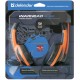 Defender Игровая гарнитура Warhead G-120 черный + оранжевый, кабель 2 м
