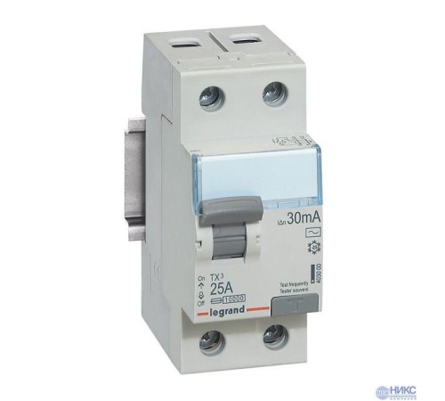 ВДТ TX3  2П 25A 30MA -AC